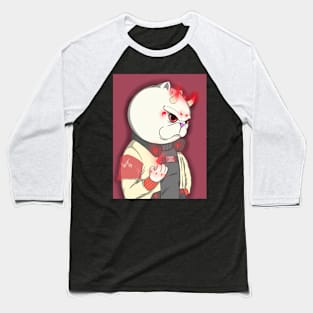 Oni Cats Gangster By NARO Baseball T-Shirt